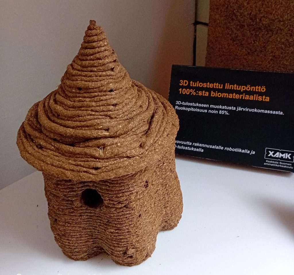3D-tulostettu linnunpönttö