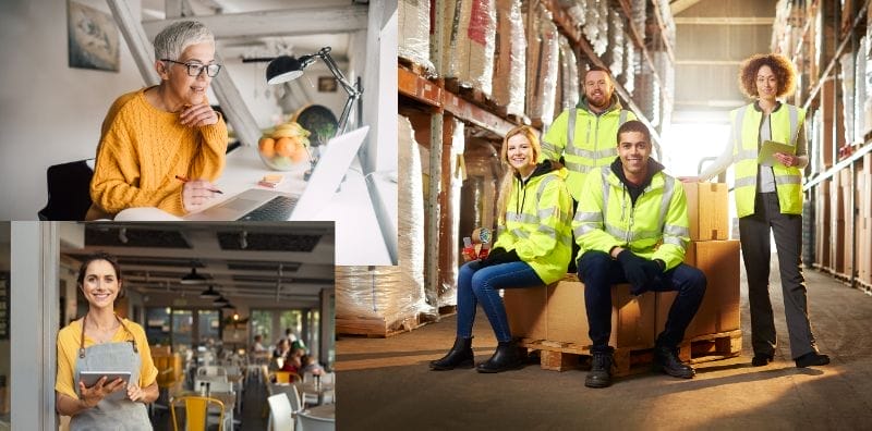työkykyjohtamisen minikurssit, erilaiset työympäristöt