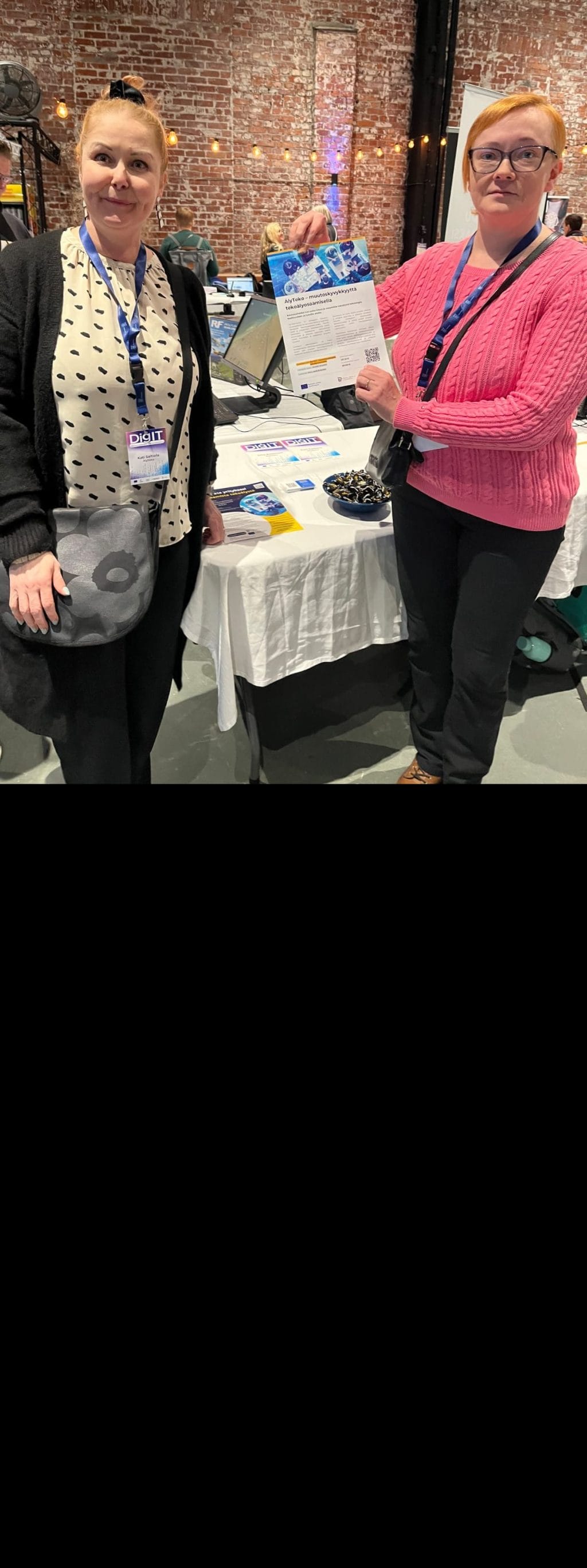 ÄlyTeko-hankkeen eisttely Savonlinnan DigIT-tapahtumassa 28.10.2025