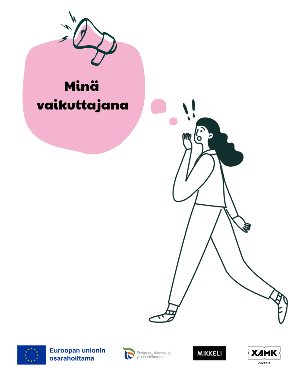 Minä vaikuttajana kuvake