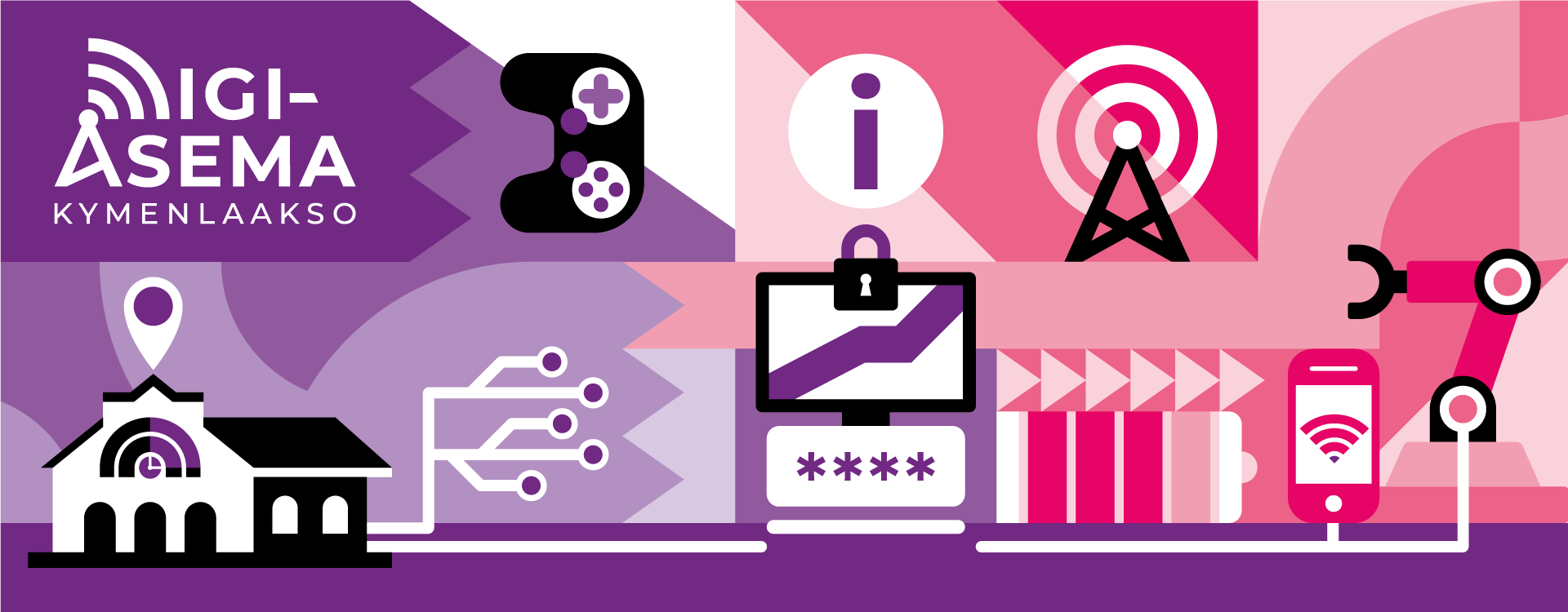 Kuvituskuva Digiasema Kymenlaakso
