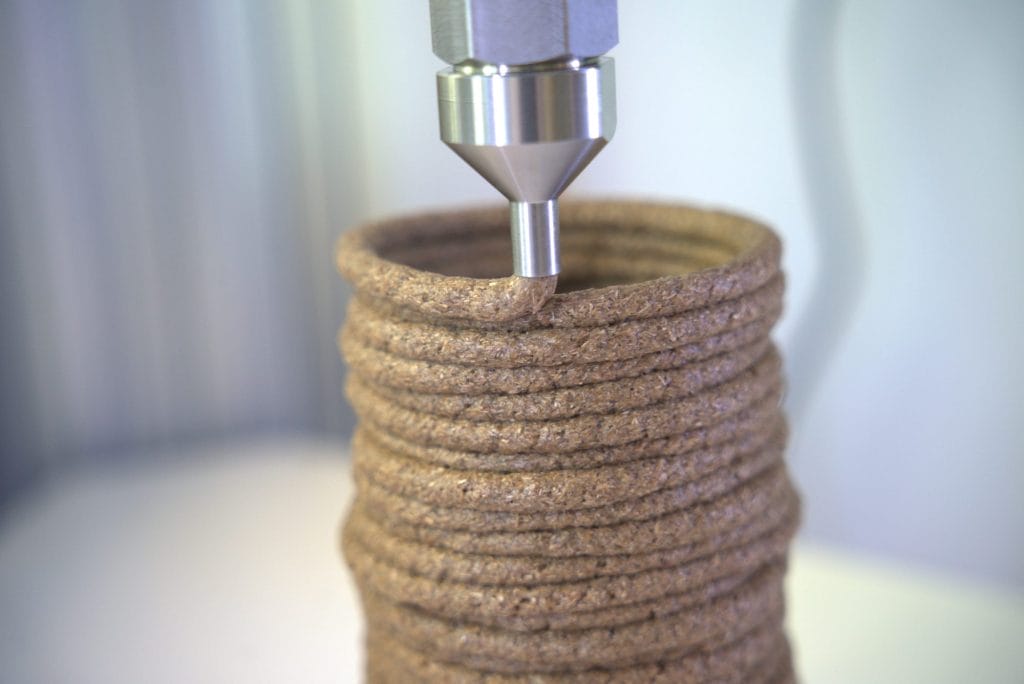 Biomassaesinettä 3D-tulostetaan