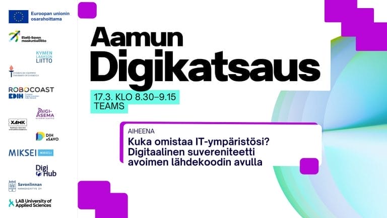 Aamun digikatsaus markkinointikuva