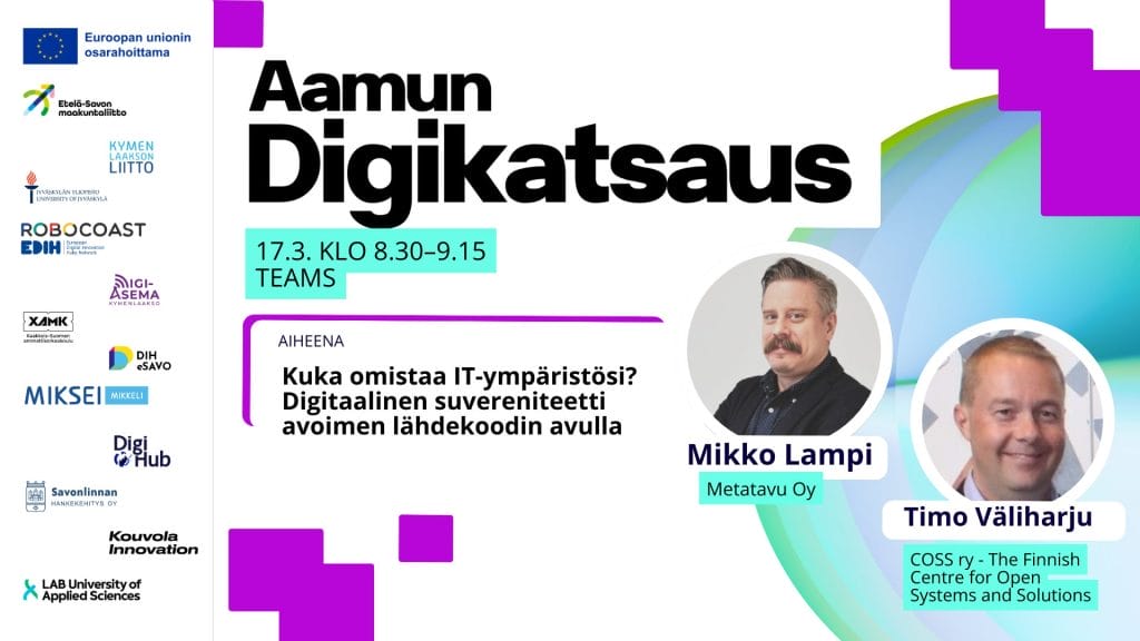 Aamun digikatsaus markkinointikuva