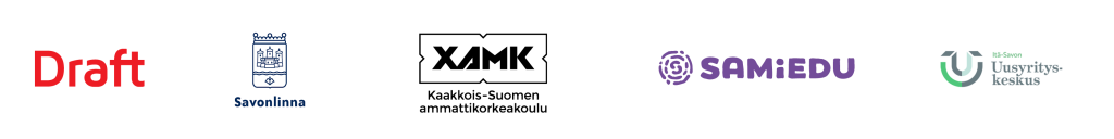 Neljä logoa.