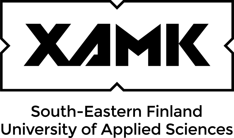 Xamk english logo.