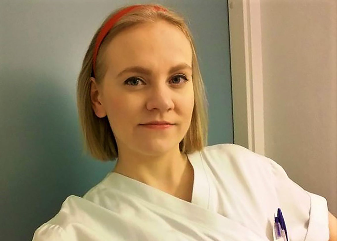 Sairaanhoitaja (AMK) -opiskelija Maria Nöjd