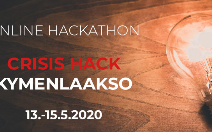 hack the crisis kymenlaakso event